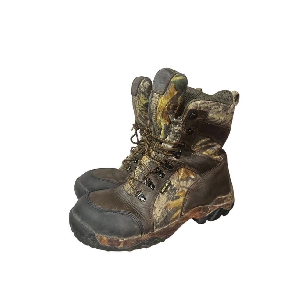 Wolverine Blackhorn Boot Mens Gore-Tex Brown Camo Leather W0820 8.5 EW Soft